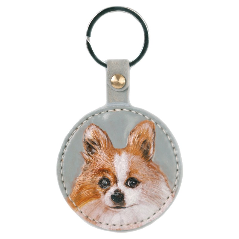 皮革掛飾uv打印（yìn）機樣品